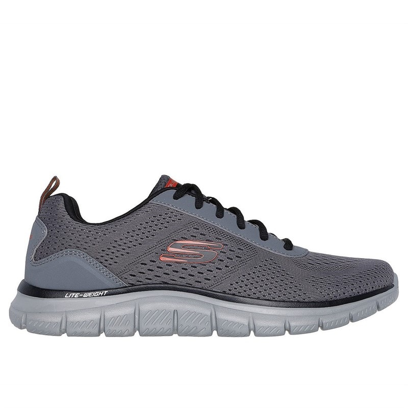 SKECHERS SPORT SKECHERS Heren Track Leshur Sneakers Grijs - Afbeelding 1