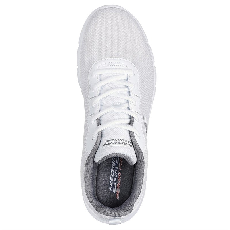 SKECHERS SPORT SKECHERS Sneakers Heren Bobs B Flex Icy Edge Wit - Afbeelding 4