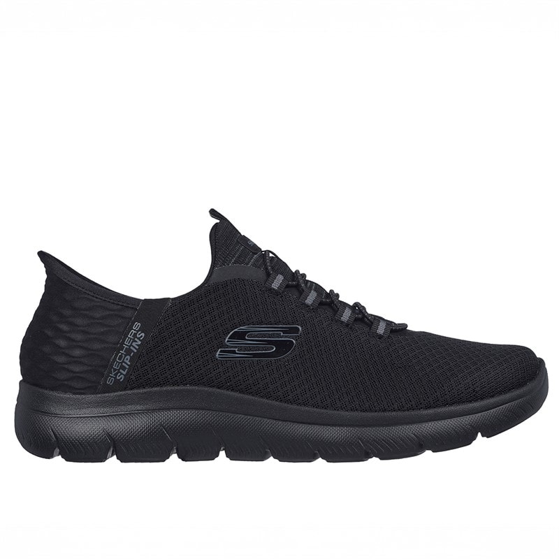 SKECHERS SPORT SKECHERS Heren Summit Slip-Ins High Range Sneakers Zwart - Afbeelding 1