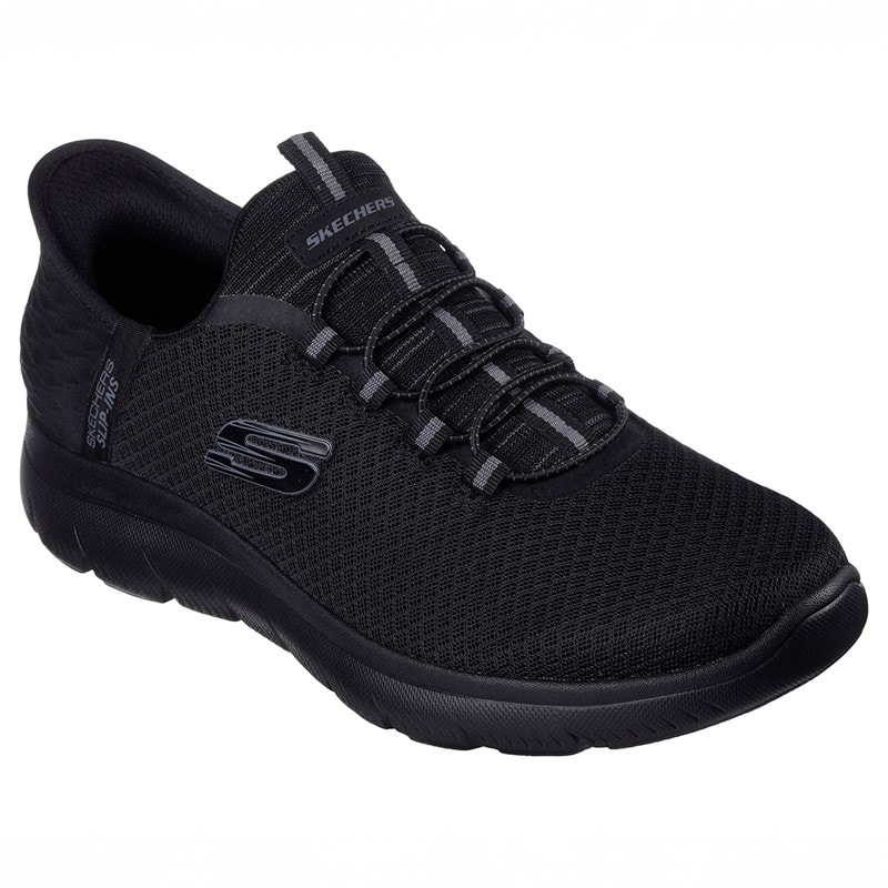 SKECHERS SPORT SKECHERS Heren Summit Slip-Ins High Range Sneakers Zwart - Afbeelding 3