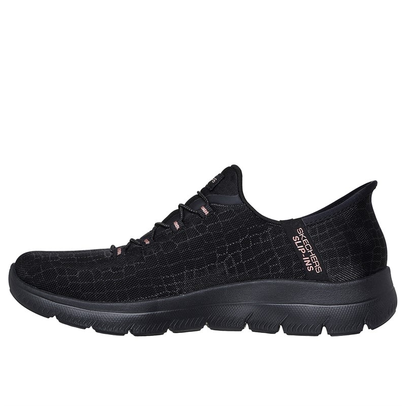 SKECHERS SPORT SKECHERS Dames Summits Classy Nacht Instappers Zwart - Afbeelding 5
