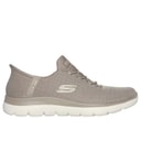 SKECHERS Dames Summits Chique Avond Instappers Natural