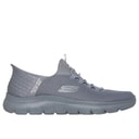 SKECHERS Heren Slip-In Summits High Range Sneakers Grijs