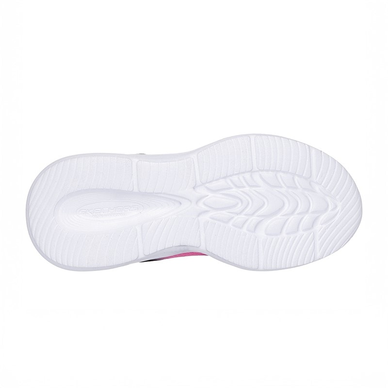 SKECHERS SPORT SKECHERS Sola Glow Ombre Deluxe sneakersy dla dziewczynki kolor czarny – zdjęcie  2