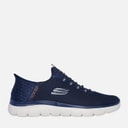 SKECHERS Heren Summits Hoge Reeks Slip-in Sneakers Navy