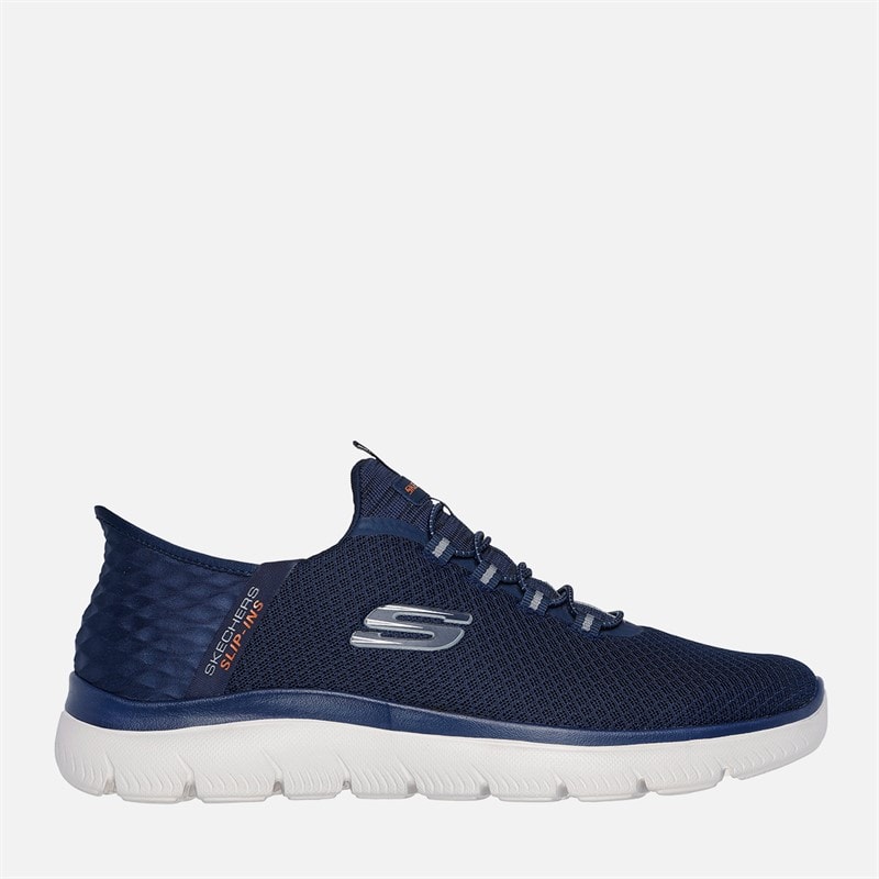 SKECHERS SPORT SKECHERS Heren Summits Hoge Reeks Slip-in Sneakers Navy - Afbeelding 1