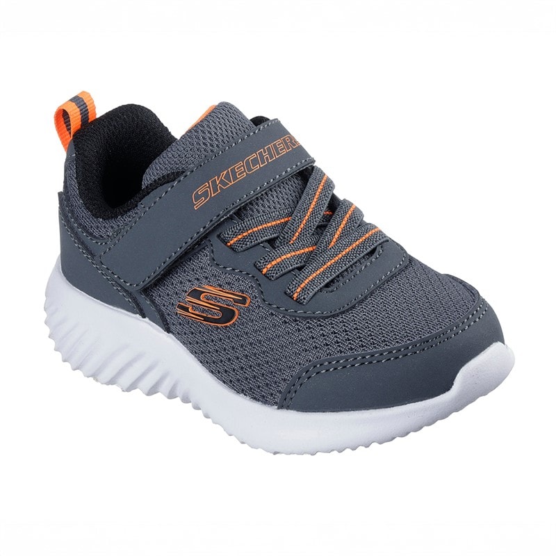 SKECHERS SPORT SKECHERS Bounder sneakersy dla niemowląt kolor szary – zdjęcie  3