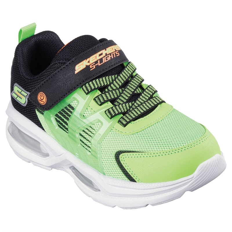 SKECHERS SPORT SKECHERS Baskets Garçon S Lights : Prismatrons Vert citron - Image 3