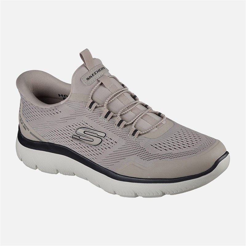 SKECHERS sneakersy wsuwane dla niego kolor naturalny – zdjęcie  5