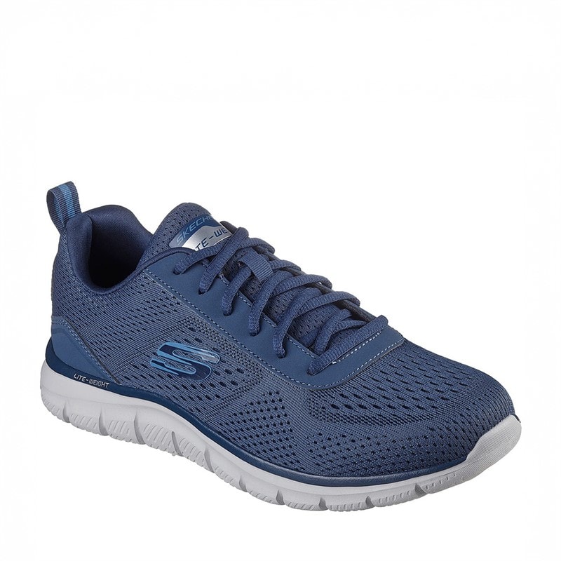 SKECHERS SPORT SKECHERS Baskets Leshur Homme Bleues - Image 3
