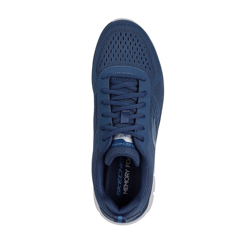 SKECHERS SPORT SKECHERS Baskets Leshur Homme Bleues - Image 4