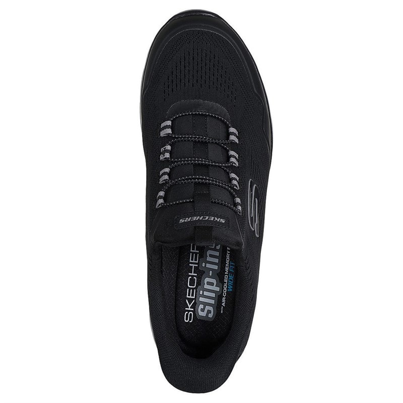 SKECHERS SPORT SKECHERS Sneakersy Summits Slip In dla niego kolor czarny – zdjęcie  3