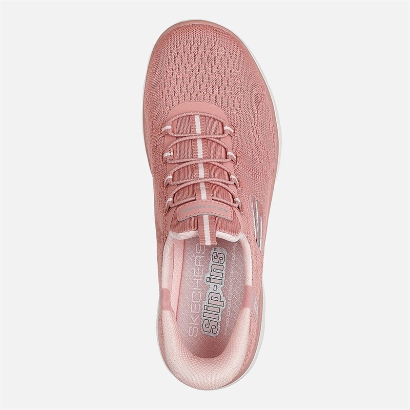 SKECHERS SPORT Dames slip in Summits sneakers Bruin - Afbeelding 4