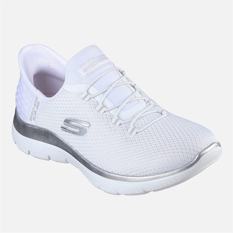 SKECHERS SPORT SKECHERS Damen Slip In Summits Sneaker Weiss - Bild 3