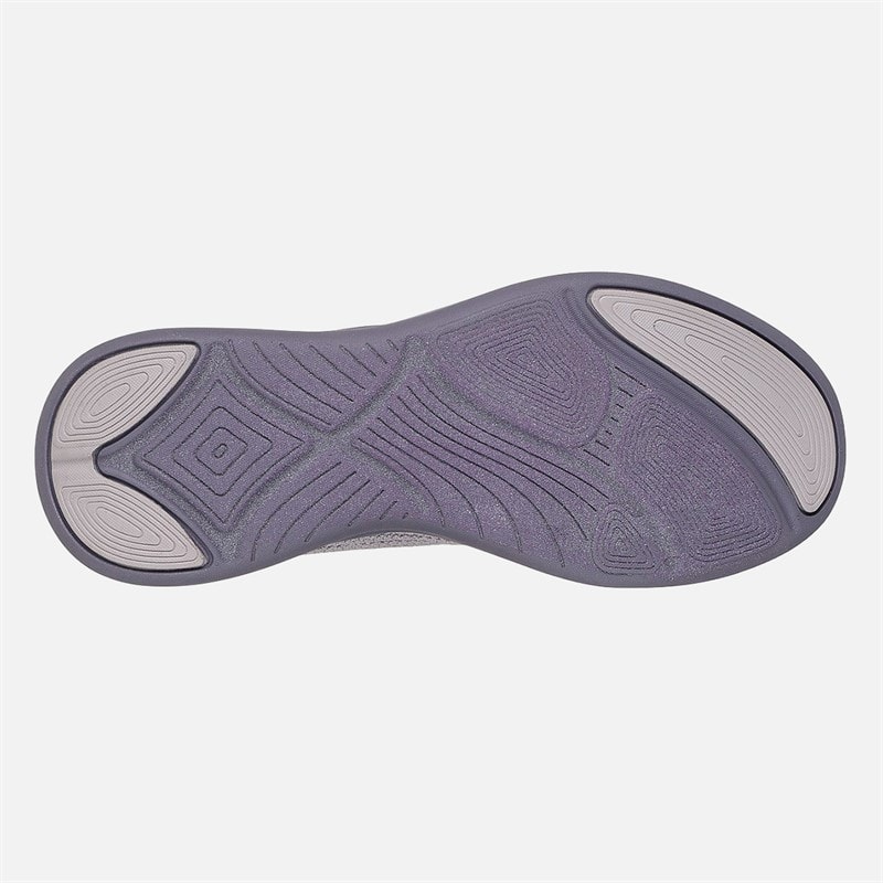 SKECHERS SPORT SKECHERS Bobs Flex Mellow Dawn sneakersy dla niej kolor Fioletowy – zdjęcie  2