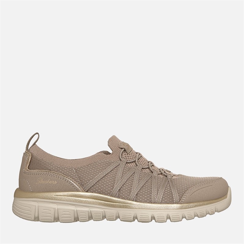 SKECHERS SPORT SKECHERS Dames elegante sneakers Natural - Afbeelding 1