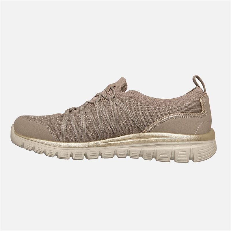 SKECHERS SPORT SKECHERS Dames elegante sneakers Natural - Afbeelding 5