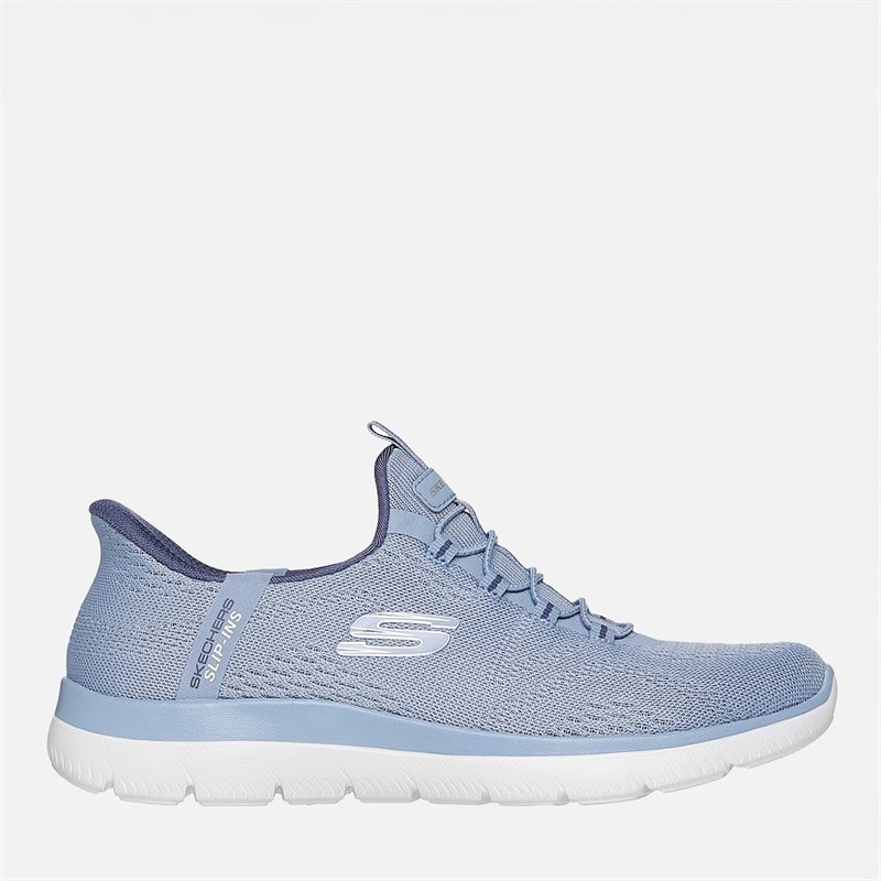 SKECHERS SPORT Dames slip in Summits sneakers Blauw - Afbeelding 1