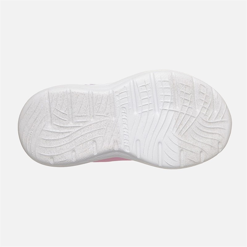 SKECHERS Baby Meisjes Dyna-Lite Tracing Tracks Sneakers Roze - Afbeelding 2