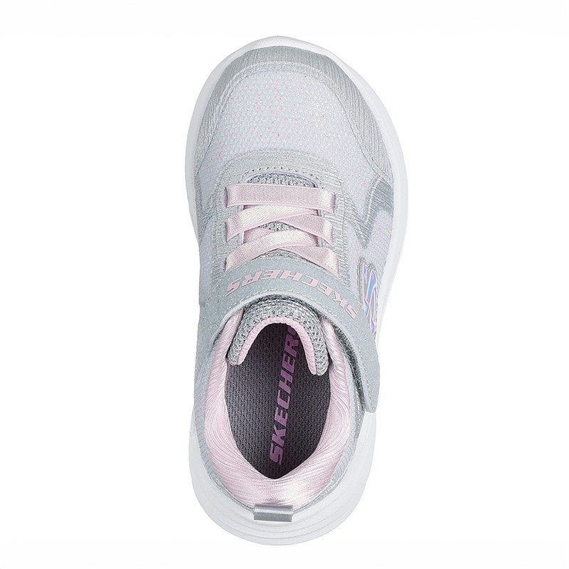 SKECHERS SPORT SKECHERS Bébés Fille Baskets Vague 92 Gris Gray - Image 4
