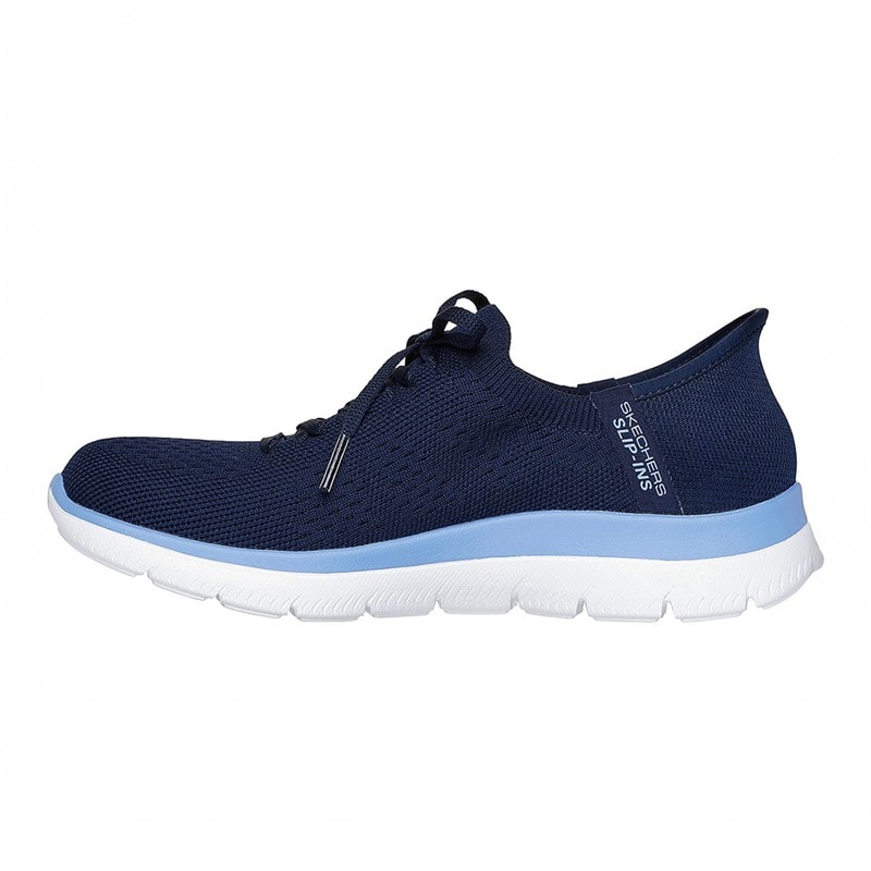 SKECHERS SPORT Dames instappers Summits nieuwe dagelijkse sneakers Navy - Afbeelding 5