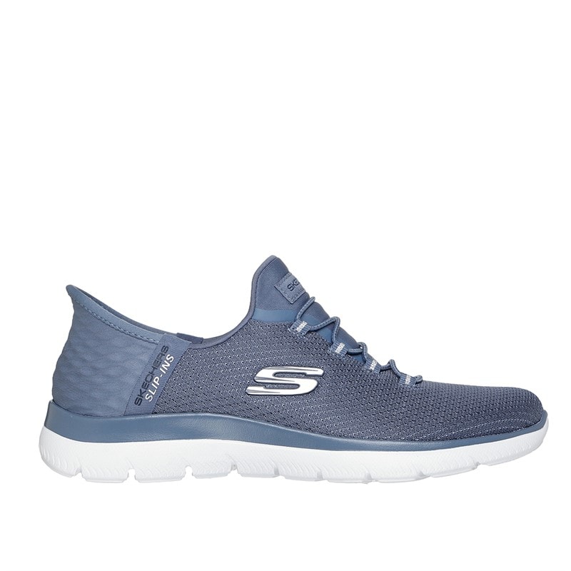 SKECHERS SPORT SKECHERS Dames Instap Summits Diamond Dream Sneakers Blauw - Afbeelding 1
