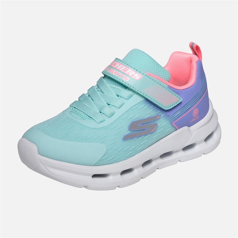 SKECHERS SPORT SKECHERS Baskets Lumineuses Fille Glide-Step Bleu - Image 3