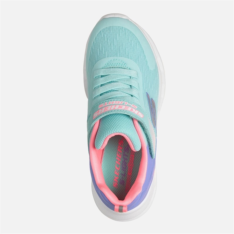 SKECHERS SPORT SKECHERS Baskets Lumineuses Fille Glide-Step Bleu - Image 4