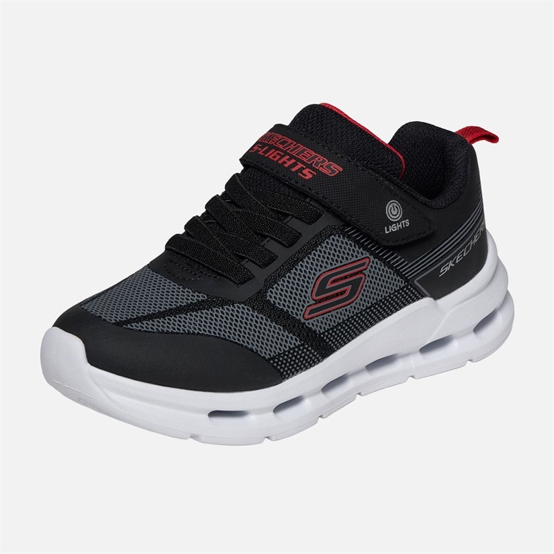 SKECHERS SPORT SKECHERS sneakersy Glide-Step Lights dla chłopca kolor Czarny – zdjęcie  3