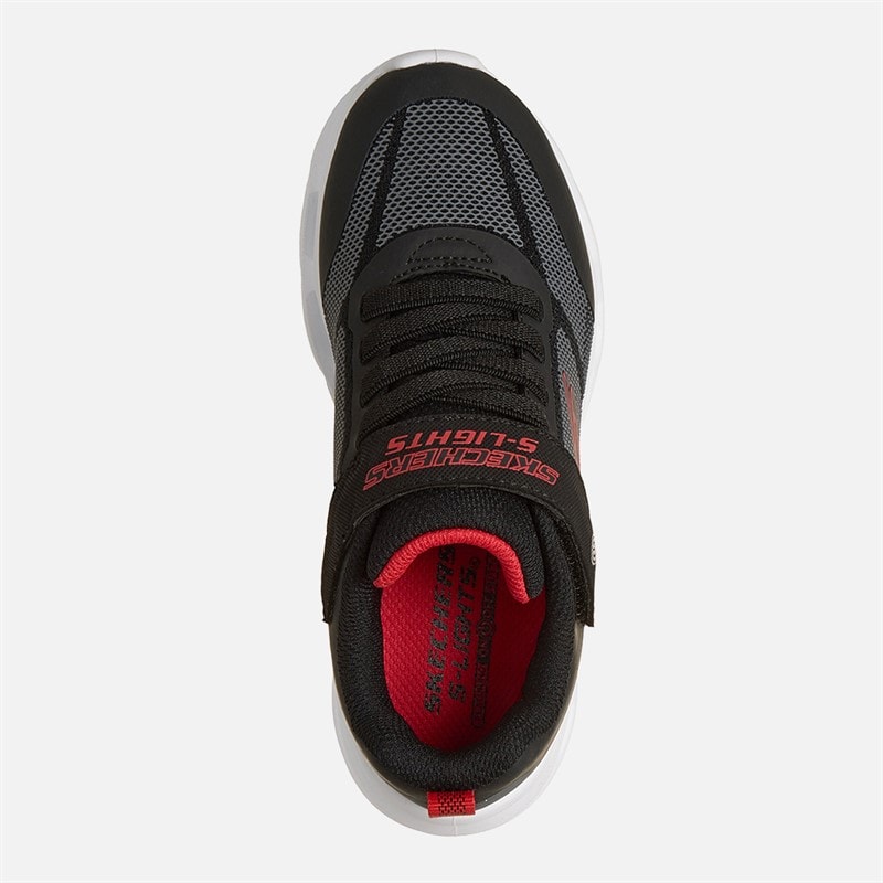 SKECHERS SPORT SKECHERS sneakersy Glide-Step Lights dla chłopca kolor Czarny – zdjęcie  4