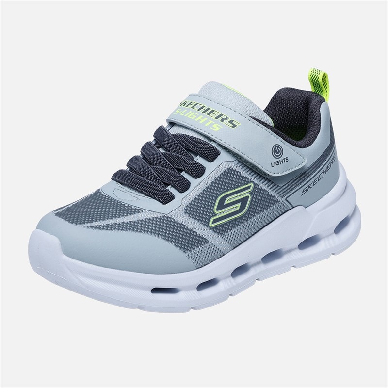 SKECHERS SPORT SKECHERS Junge Glide Step Lichter Turnschuhe Gray - Bild 3