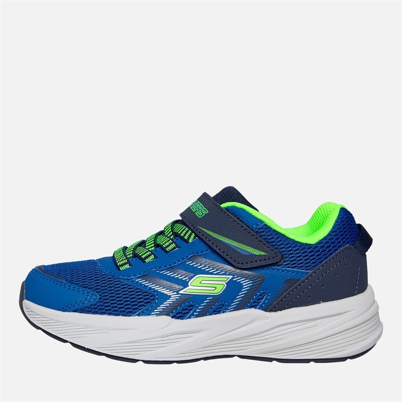 SKECHERS SPORT SKECHERS Jongens Microspec Tread Sneakers Blauw - Afbeelding 1