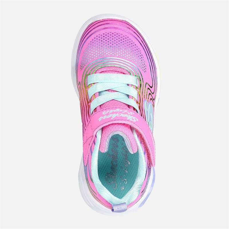 SKECHERS SPORT SKECHERS Baskets Fille Rayons Ondulés Rose - Image 4