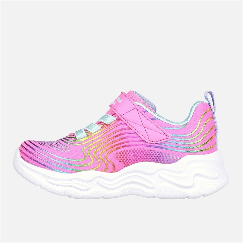 SKECHERS SPORT SKECHERS Baskets Fille Rayons Ondulés Rose - Image 5