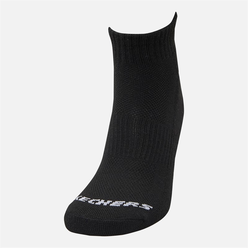 SKECHERS SPORT SKECHERS Six Pack Kousen Kwart Zwart - Afbeelding 2