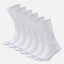 SKECHERS Set van 6 Crew Sokken wit Traditional