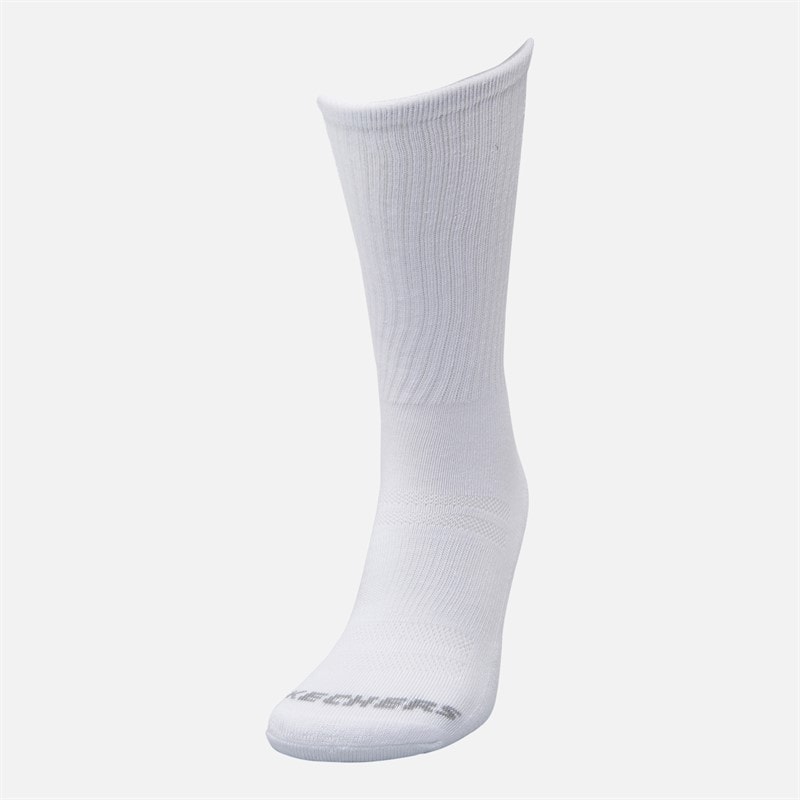SKECHERS Sechserpack Crew Socken White Traditional - Bild 2