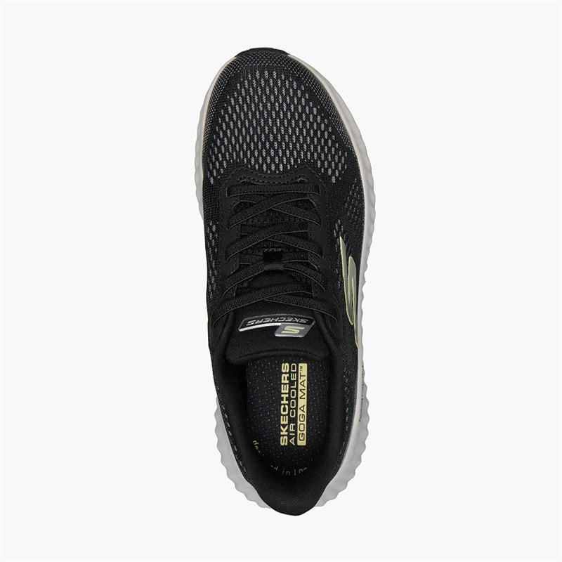 SKECHERS Go Run Now sneakersy dla niej kolor Czarny – zdjęcie  4