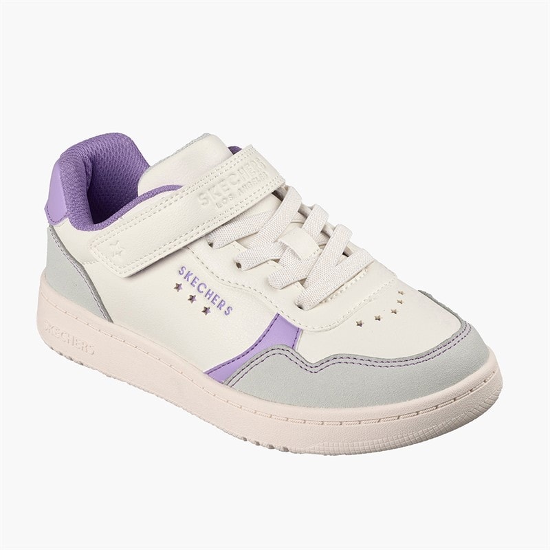 SKECHERS Meisjes Snelle Straat Sneakers Natural - Afbeelding 3
