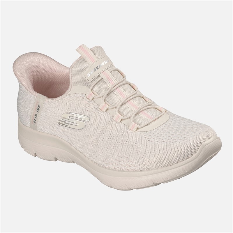 SKECHERS SPORT SKECHERS Dames Summits Dream Chaser Instappers Sneakers Natural - Afbeelding 3