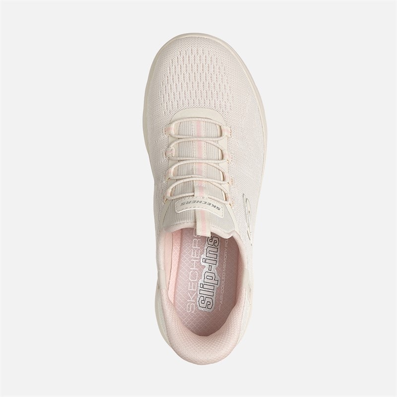 SKECHERS SPORT SKECHERS Dames Summits Dream Chaser Instappers Sneakers Natural - Afbeelding 4