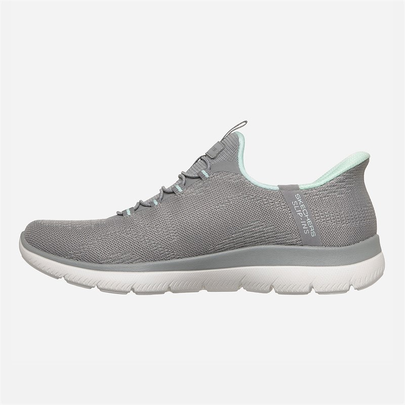 SKECHERS SPORT SKECHERS Dames Summits Slip-Ins Dream Chaser Sneakers Gray - Afbeelding 5