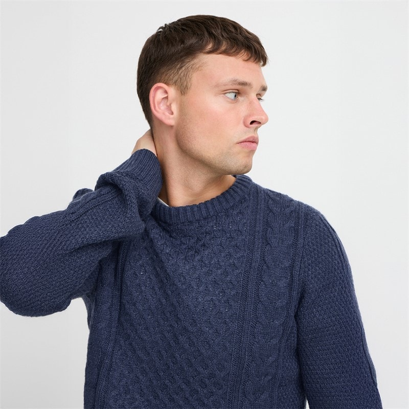 Blend Heren gebreide trui Dress Blues - Afbeelding 3