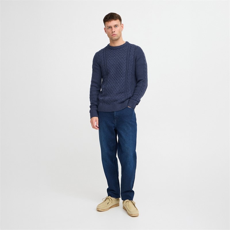 Blend Heren gebreide trui Dress Blues - Afbeelding 4
