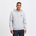 Blend Heren Rits Hoodie Stone Mix