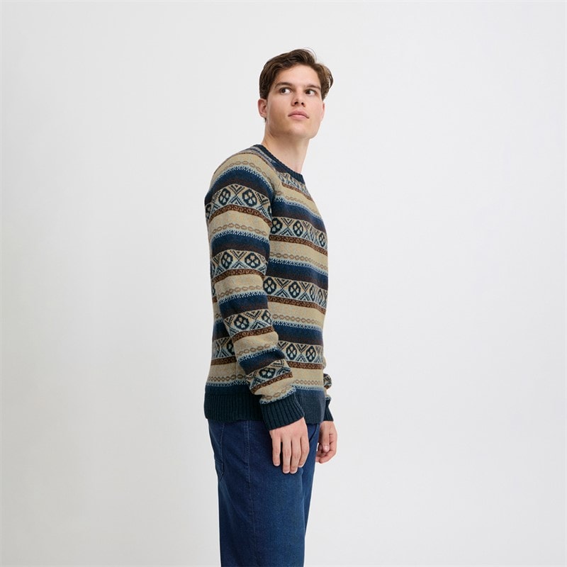 Blend Heren gebreide trui Dress Blues - Afbeelding 1