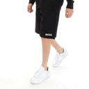 BOSS Jongens Jersey shorts Zwart