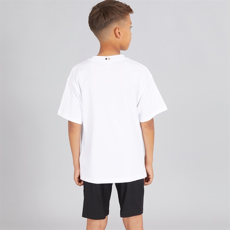 BOSS Jongens Co Ord Set Wit - Afbeelding 2