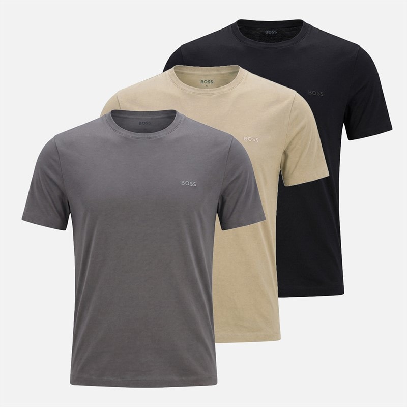BOSS Herren 3er-Pack T-Shirts Open Miscellaneous