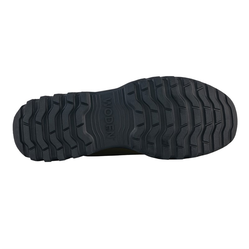 Woden Damenstiefel Magda Gummi Laufsohle 786 Dunkel Oliv / Schwarz - Bild 2